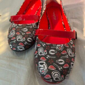 Atomic Coffee design‎ from Candy Pop Mary Jane shoes size 8 excellent condition